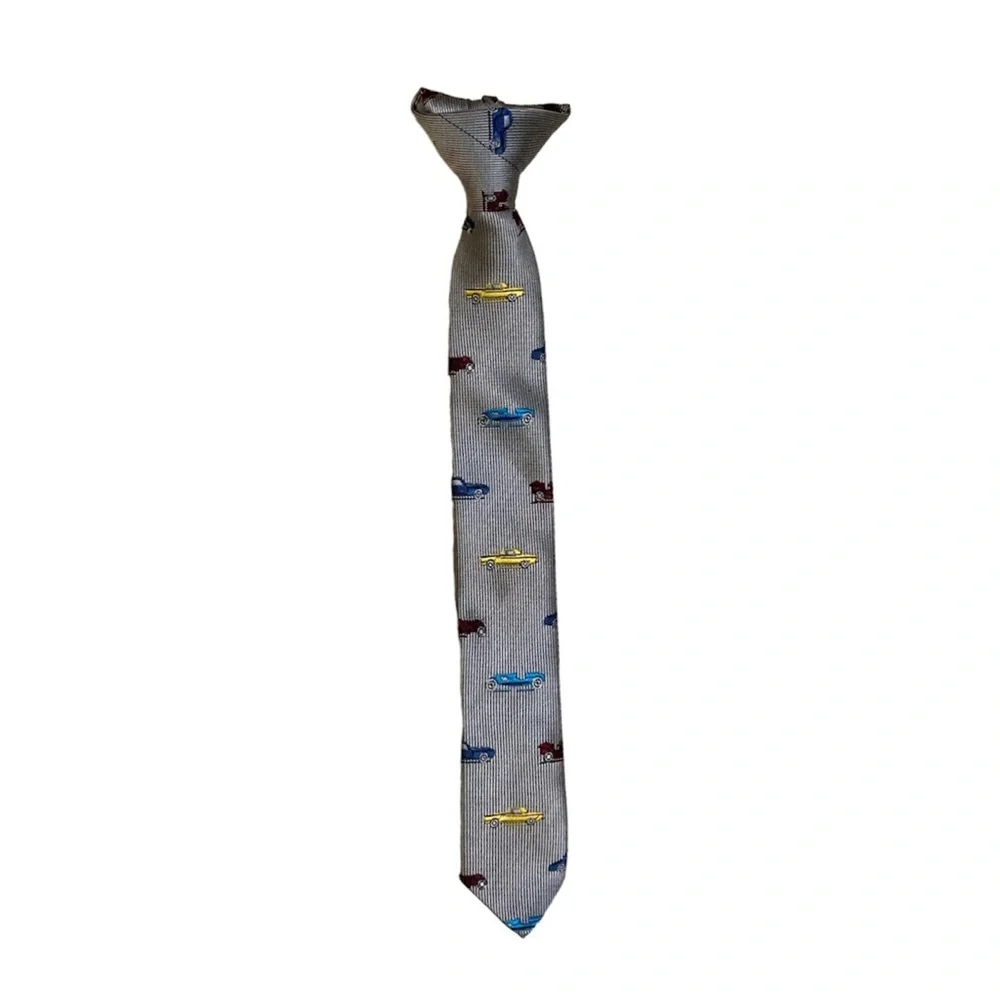 George Sports Cars Clip-On Necktie